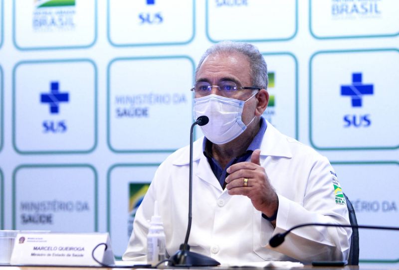 Queiroga diz estar preocupado com segundas doses da CoronaVac