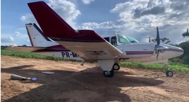 Ministério leiloa cinco aviões apreendidos do tráfico de drogas 