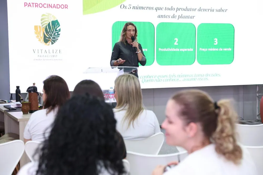 Show Safra Mulher debate Inteligência financeira no agro