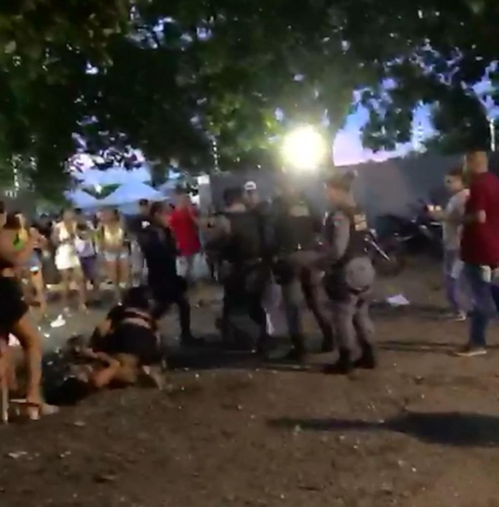 Oito pessoas são detidas por desacato após confusão entre policiais e participantes de uma festa em MT