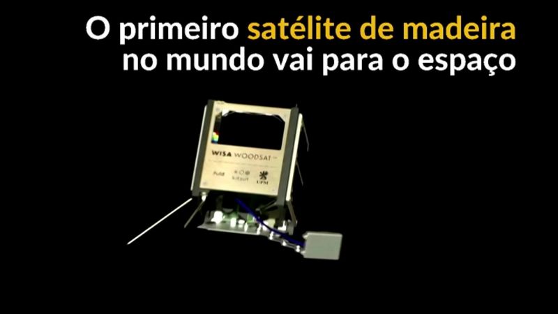 Primeiro satélite de madeira do mundo será lançado ainda este ano