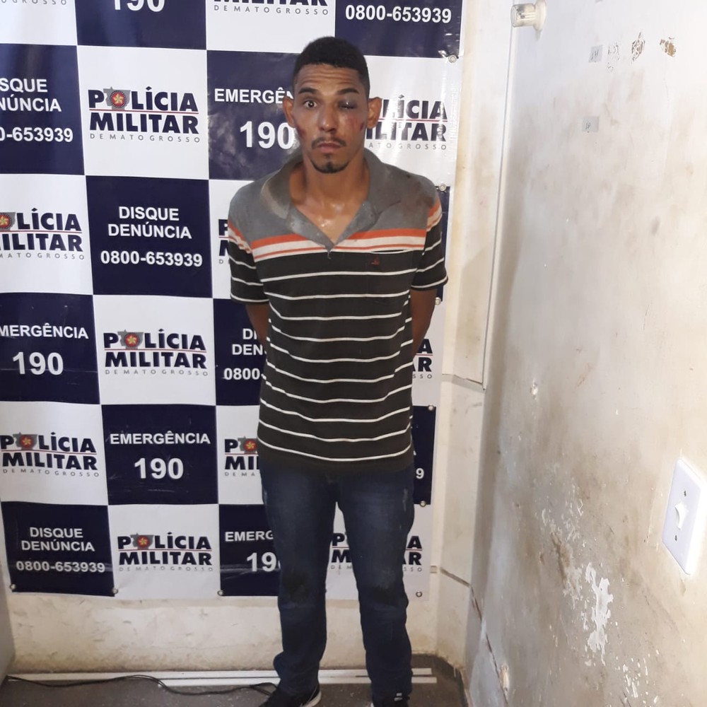 Ladrão sequestra motorista de aplicativo e é espancado por moradores em Cuiabá