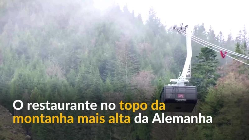 Restaurante na montanha mais alta da Alemanha reabre após lockdown
