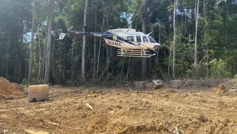 Ibama, Força Nacional e PRF ajudaram na operação da PF no Pará
