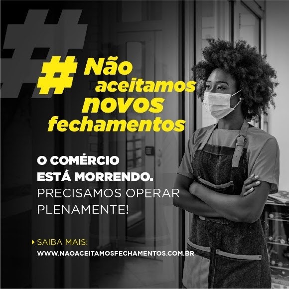 Associações do comércio e serviços lançam manifesto online 