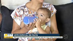 Leite especial para crianças intolerantes à proteína do leite está em falta na rede pública em Rondonópolis (MT)