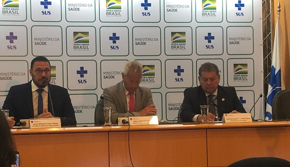 Ministério da Saúde afirma que está em alerta inicial para coronavírus e descarta 5 casos suspeitos