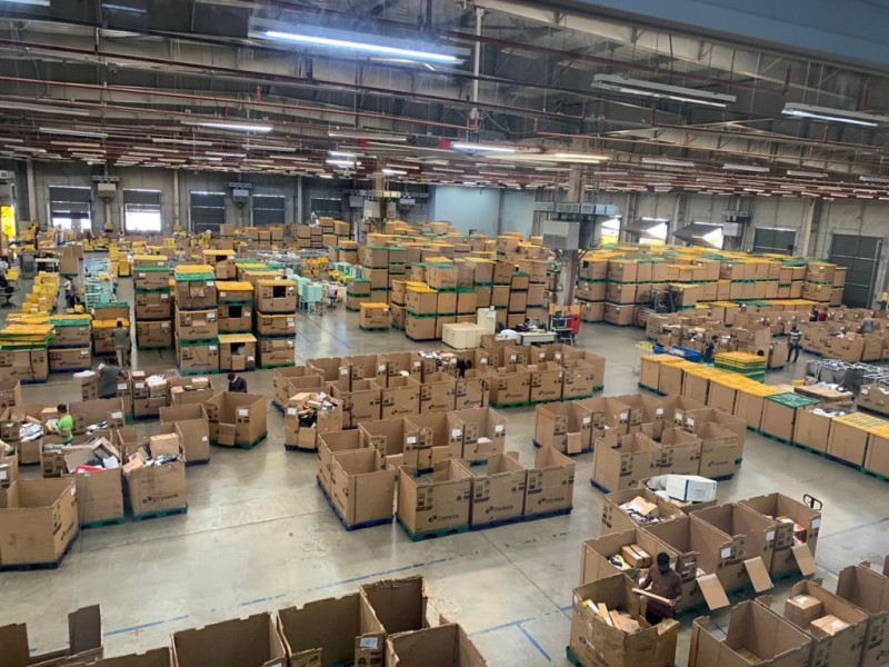 Centro de Distribuíção dos Correios em Várzea Grande-MT - Foto por: Leovaldo Duarte/Sefaz-MT