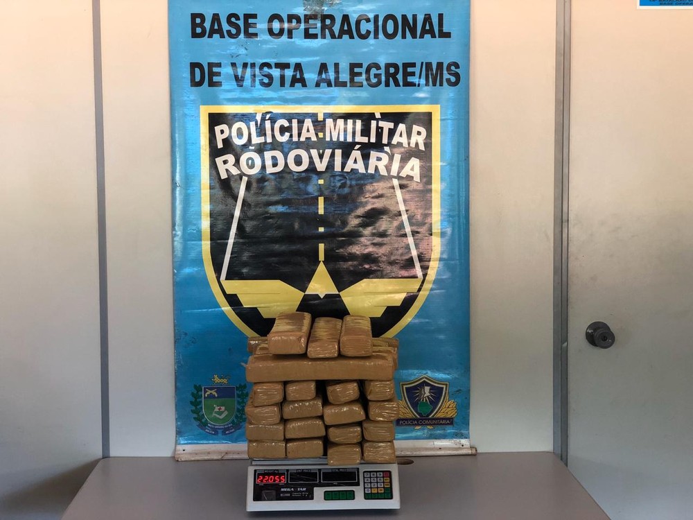 Jovem é presa em MS quando levava droga para MT, estado onde mora