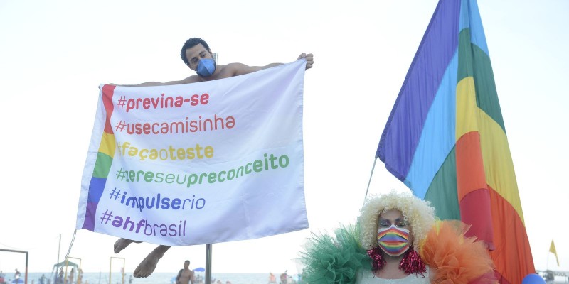 Ato no Rio chama atenção para proteção de pessoas LGBTQIA+ na pandemia