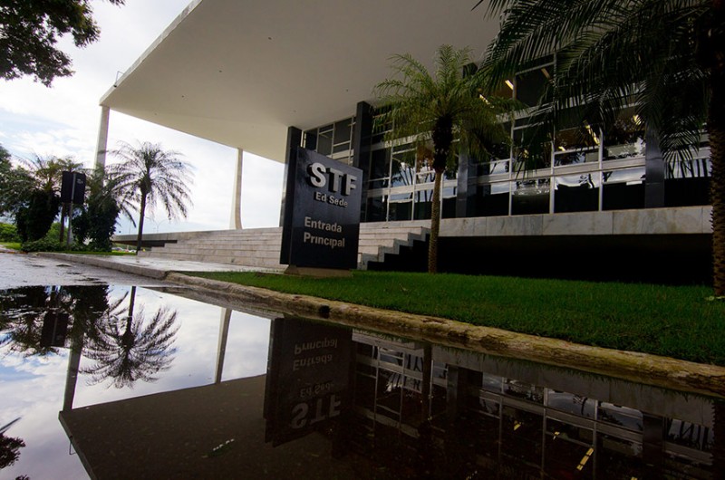 Randolfe Rodrigues, Fabiano Contarato e Jorge Kajuru encaminharam documento ao Supremo Tribunal Federal (STF) para que Jair Bolsonaro seja denunciado pelo crime de prevaricação no caso Covaxin - Dorivan Marinho/SCO-STF