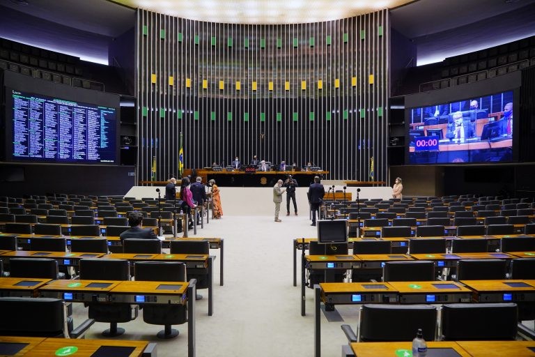 Sessão do Plenário da Câmara dos Deputados - (Foto: Pablo Valadares/Câmara dos Deputados)