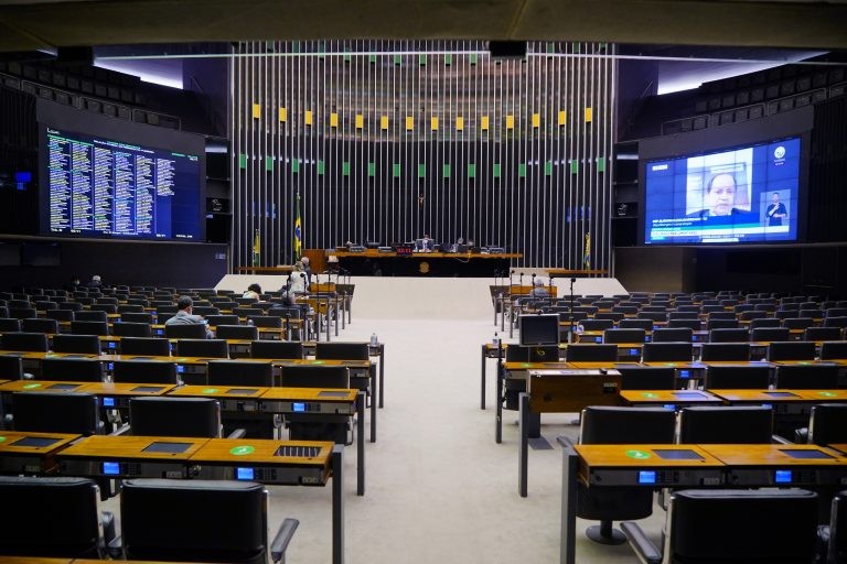 Sessão do Plenário da Câmara dos Deputados - (Foto: Pablo Valadares/Câmara dos Deputados)