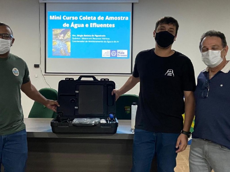 Sema entrega sonda para investigar alteração na qualidade das águas