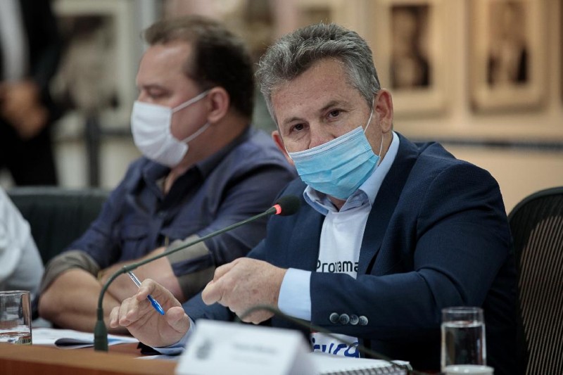 Governador Mauro Mendes lança programa Mais MT Cirurgias - Foto por: Marcos Vergueiro/Secom-MT