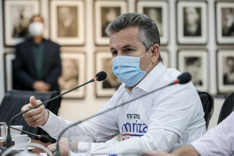 O governador Mauro Mendes - Foto por: Tchélo Figueiredo - SECOM/MT