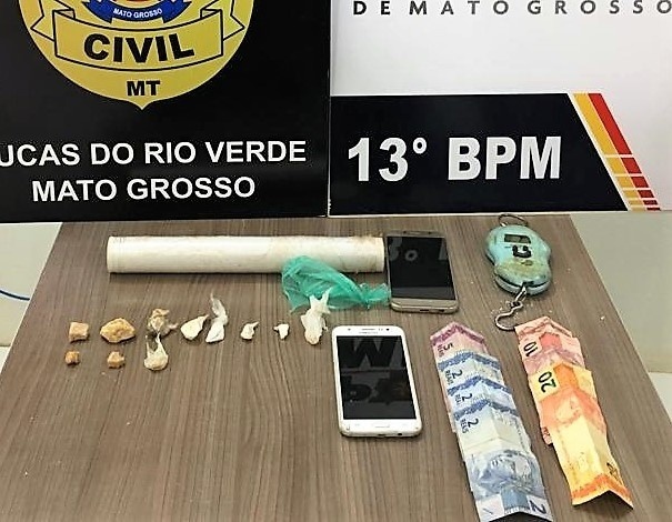 Polícias intensificam combate ao tráfico de drogas em Lucas do Rio Verde