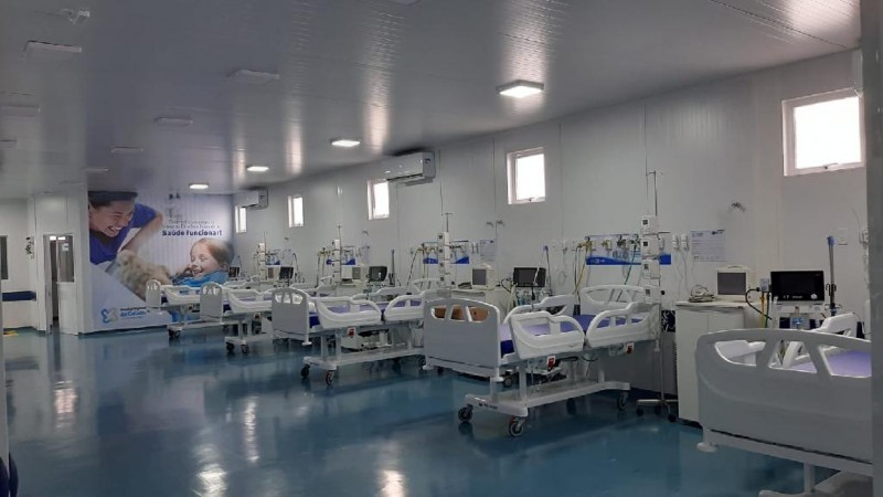 Serão 20 novos leitos de enfermaria na unidade - Foto por: Ascom SES-MT
