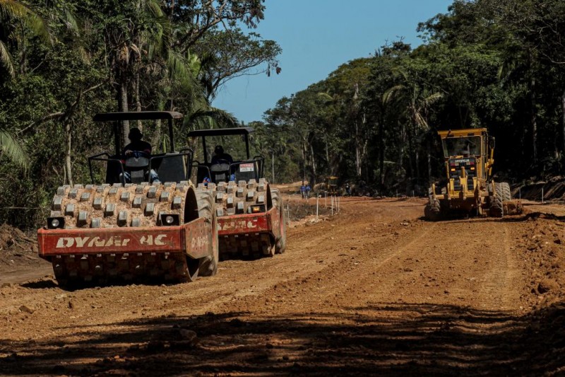 Governo publica licitação para concluir pavimentação entre os distritos de Mimoso e São Lourenço de Fátima - Foto por: Secom-MT