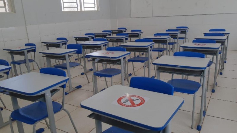Acolhimento aos estudantes começa na quarta-feira (04.08), em revezamento elaborado por cada unidade escolar - Foto por: Harleid Claiton