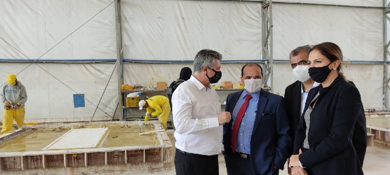 Visita da comitiva da OAB na PCE - Foto por: Sesp