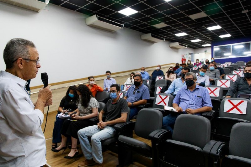 Sinfra recebe novos engenheiros e reforça atuação para melhoria da infraestrutura em MT - Foto por: Marcos Vergueiro/Secom-MT