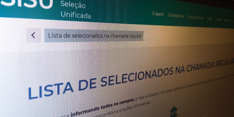 Inscrição para processo seletivo do Sisu 2021 termina nesta sexta