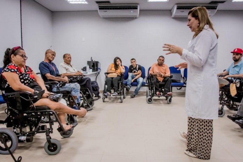 SES entregará 30 cadeiras de rodas aos pacientes atendidos pelo Cridac - Foto por: Christiano Antonucci | Secom-MT