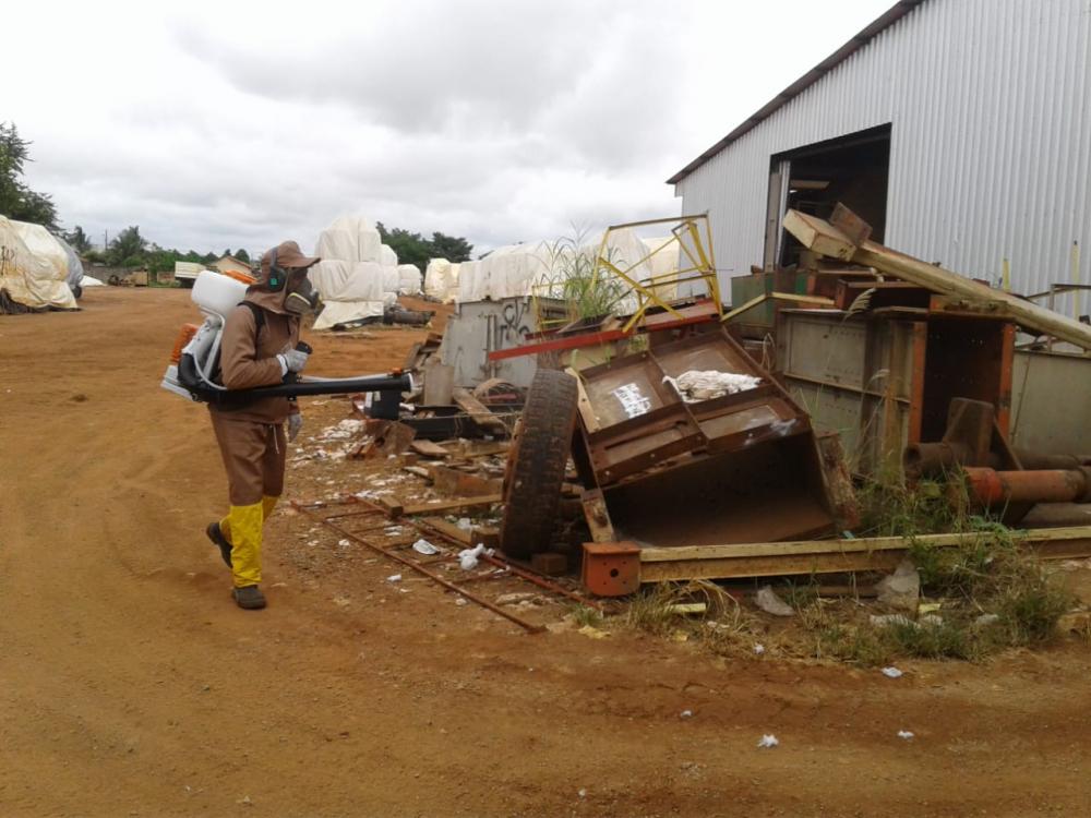 Bloqueio químico é arma contra mosquito Aedes Aegypti em Lucas do Rio Verde