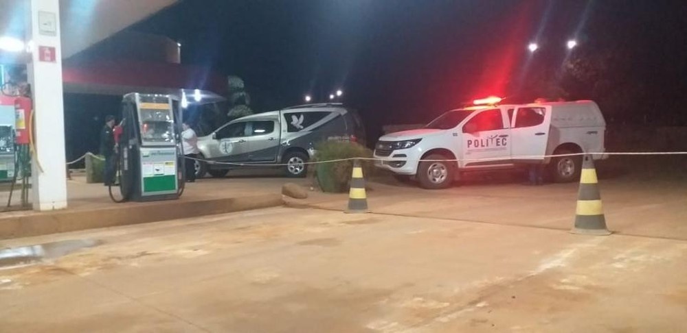 Frentista reage a assalto em posto de combustível e mata ladrão em MT, diz PM