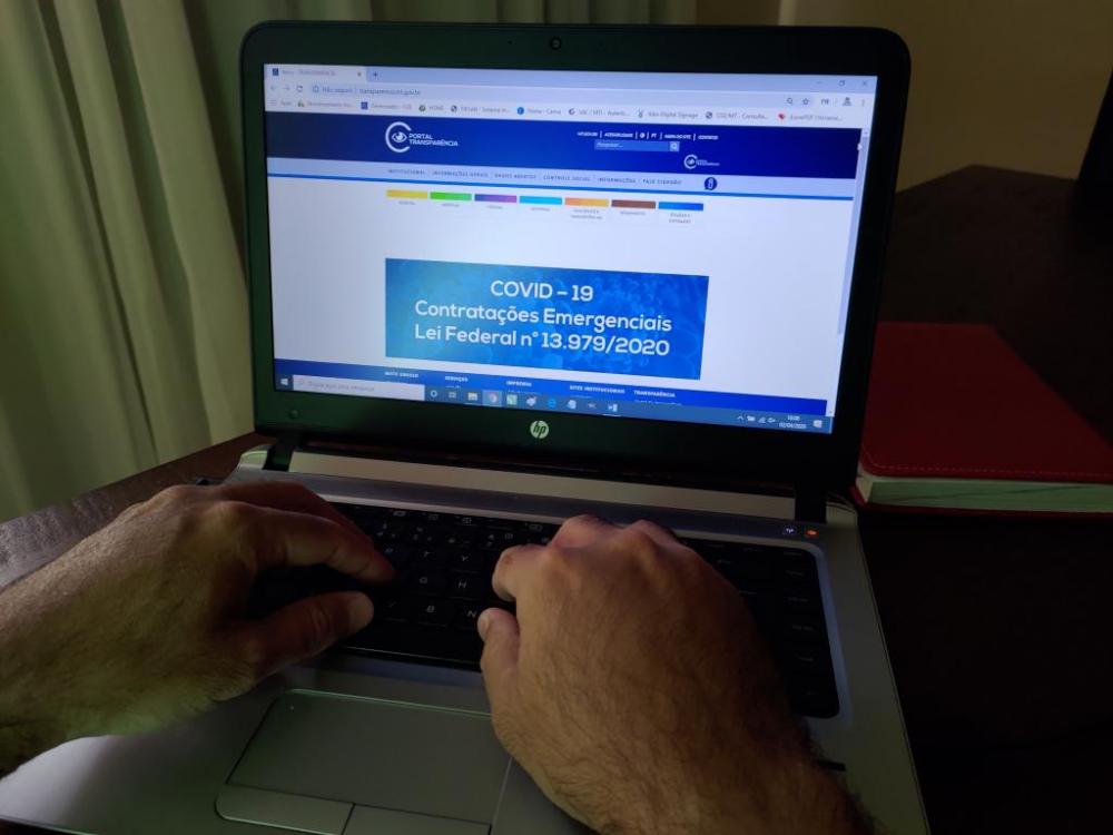 Portal Transparência divulga contratos emergenciais para o combate ao coronavírus