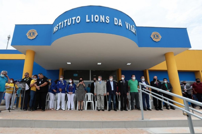 Governador Mauro Mendes participa da inauguração do Hospital do Instituto Lions da Visão - Foto por: Mayke Toscano/Secom-MT
