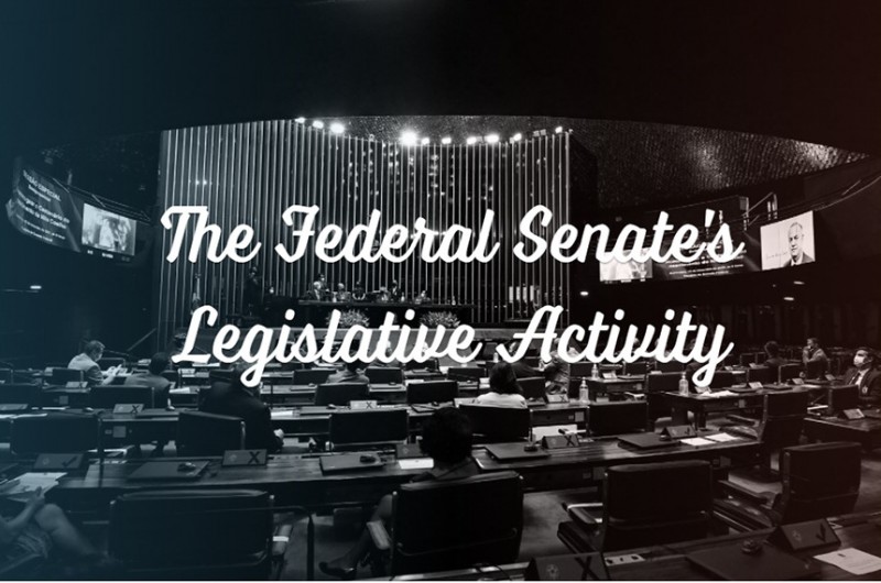 Versão em inglês da página inicial do "Entenda a Atividade Legislativa" - Agência Senado
