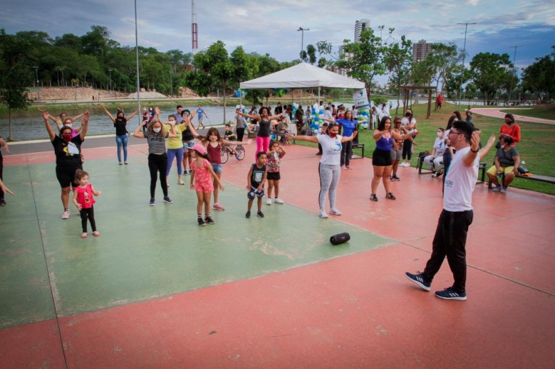 O Programa Longevidade seguirá com os exercícios físicos todas as terças-feiras, às 17 horas, no Parque das Águas, em Cuiabá.$imgCred