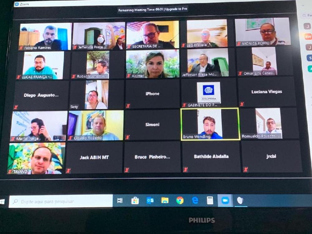 Reuniões online discutem estratégias para o turismo em MT após a pandemia