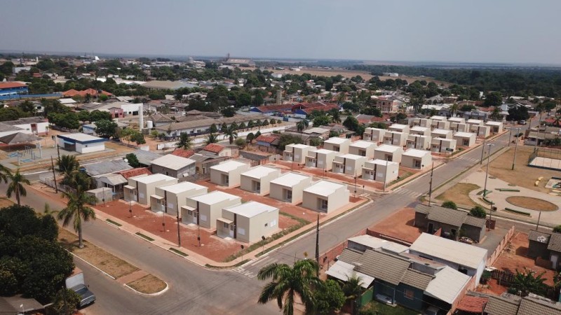 Governador Mauro Mendes quer expandir o projeto para mais municípios mato-grossenses totalizando 20 mil casas - Foto por: Assessoria