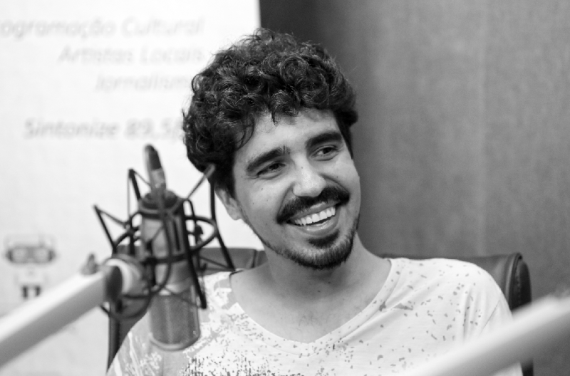 Túlio Paniago, autor de Distopoesia pós-apocalírica - Foto por: Fred Gustavos