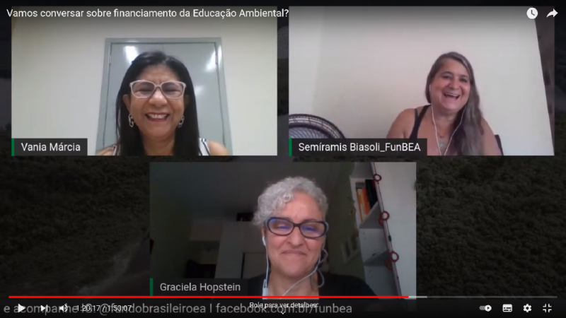 Sema participa de webinar sobre financiamento da educação ambiental em Mato Grosso