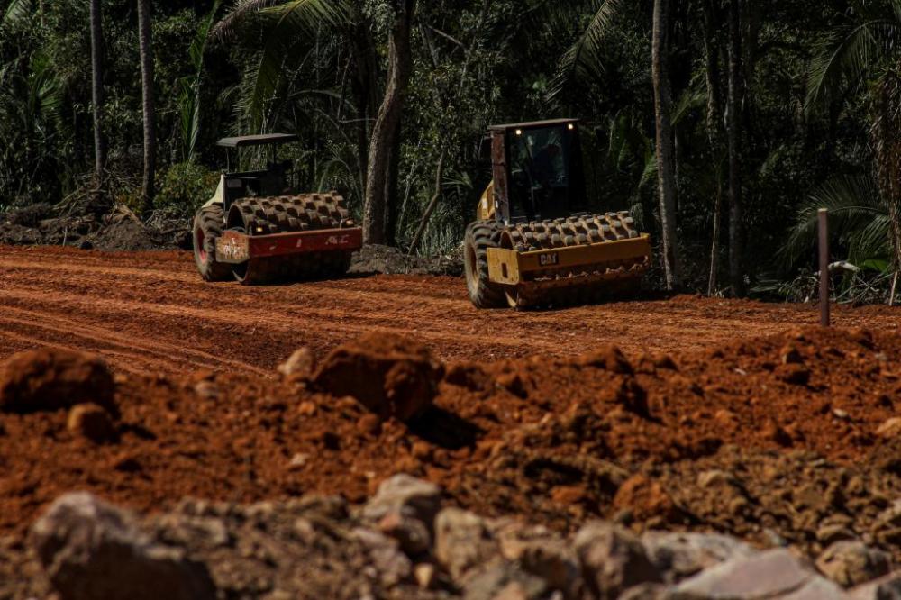 Obras seguem a todo vapor e vão proporcionar nova rota entre Cuiabá e Rondonópolis
