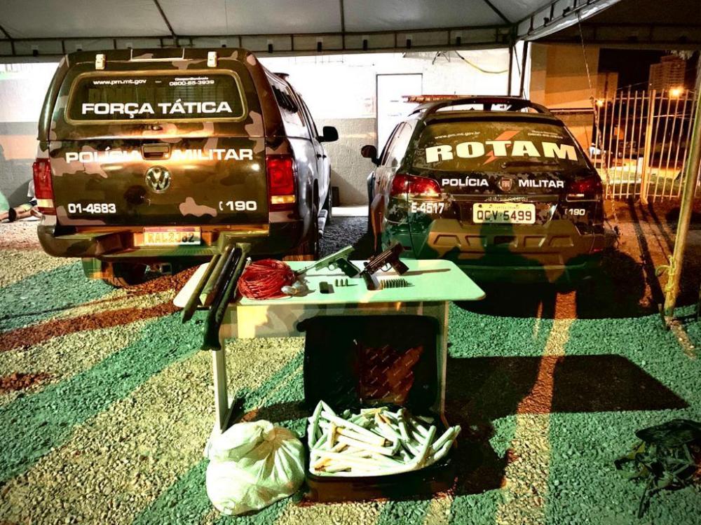 Quadrilha que roubava bancos é presa com armas e explosivos