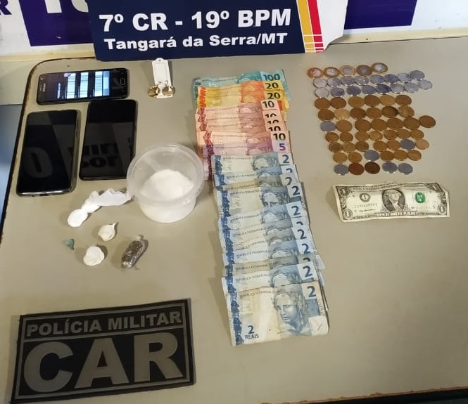 PM tira droga de circulação na grande Cuiabá e mais três cidades