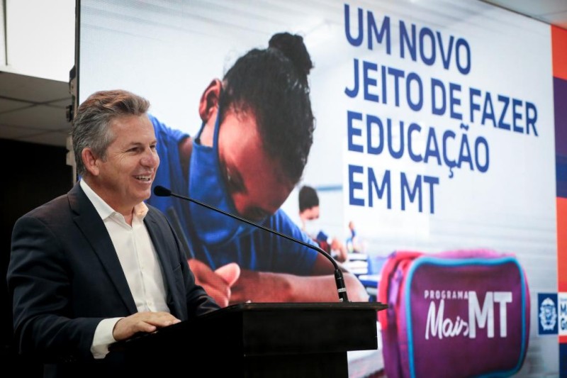 Governador: “Estamos trabalhando para que MT seja uma das 10 melhores educações do país”