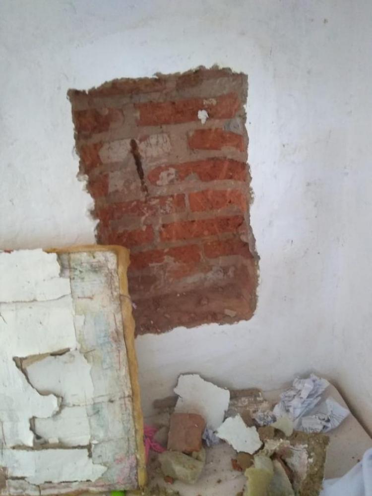 Buraco em parede de cela é encontrado por policiais penais da Mata Grande