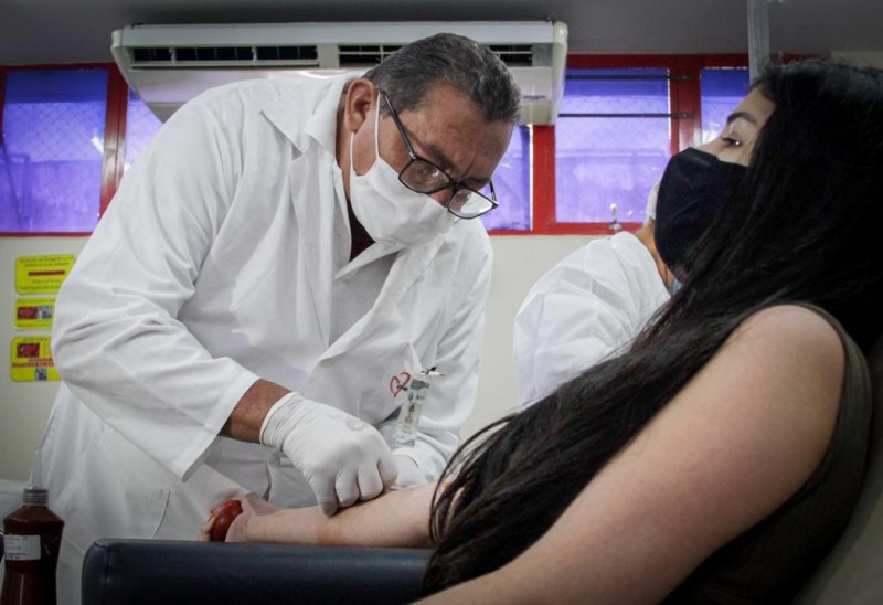 MT Hemocentro intensifica as campanhas internas no mês de fevereiro. - Foto por: Secom | MT