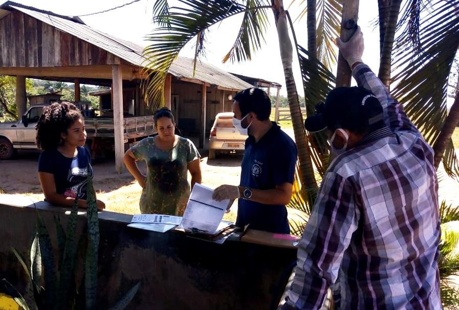 Escola de Itaúba entrega material pedagógico e kits de alimentação a alunos da zona rural