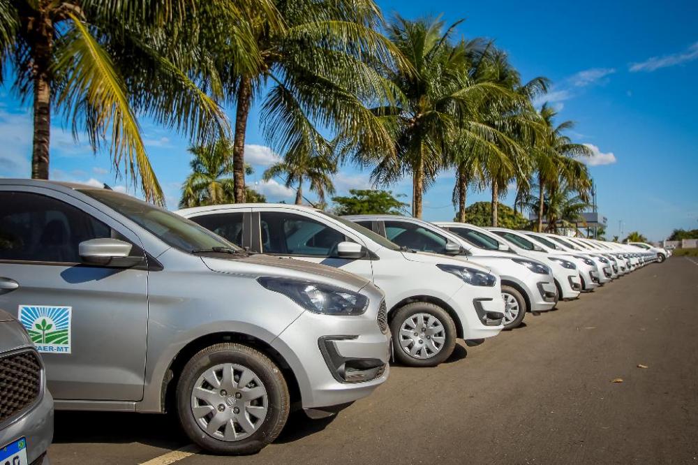 Governo de MT recebe 71 veículos para fortalecer a produção sustentável