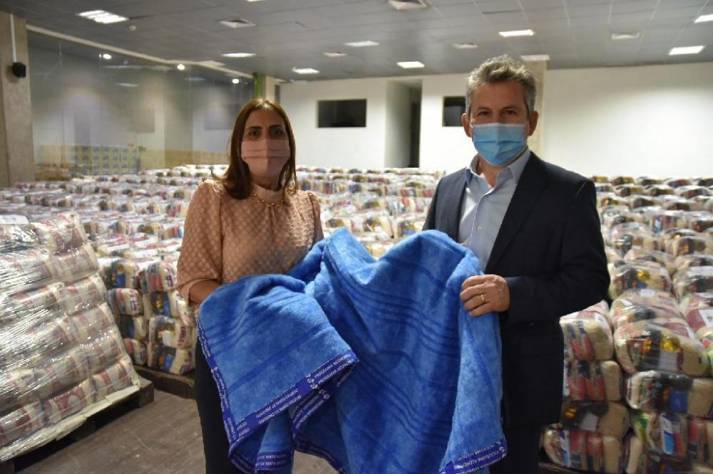 Programa do Governo de Mato Grosso vai distribuir 200 mil cobertores