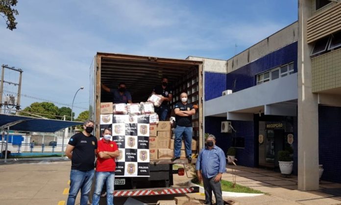 Ação conjunta vai distribuir cestas básicas a famílias cadastradas pela Polícia Comunitária e Consegs