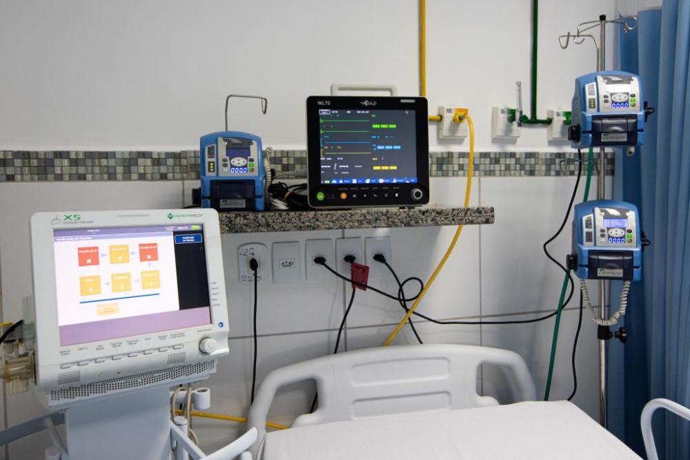 Mais 204 novos leitos de UTI serão abertos para o tratamento de pacientes com Covid-19