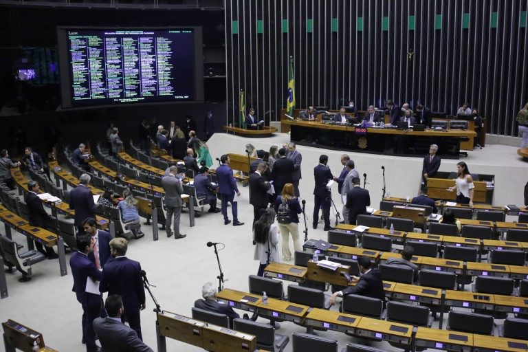 Deputados em sessão do Plenário - (Foto: Paulo Sérgio/Câmara dos Deputados)